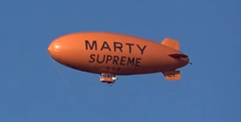Timothée Chalamet's Camp Flog Gnaw 'Marty Supreme' blimp dream