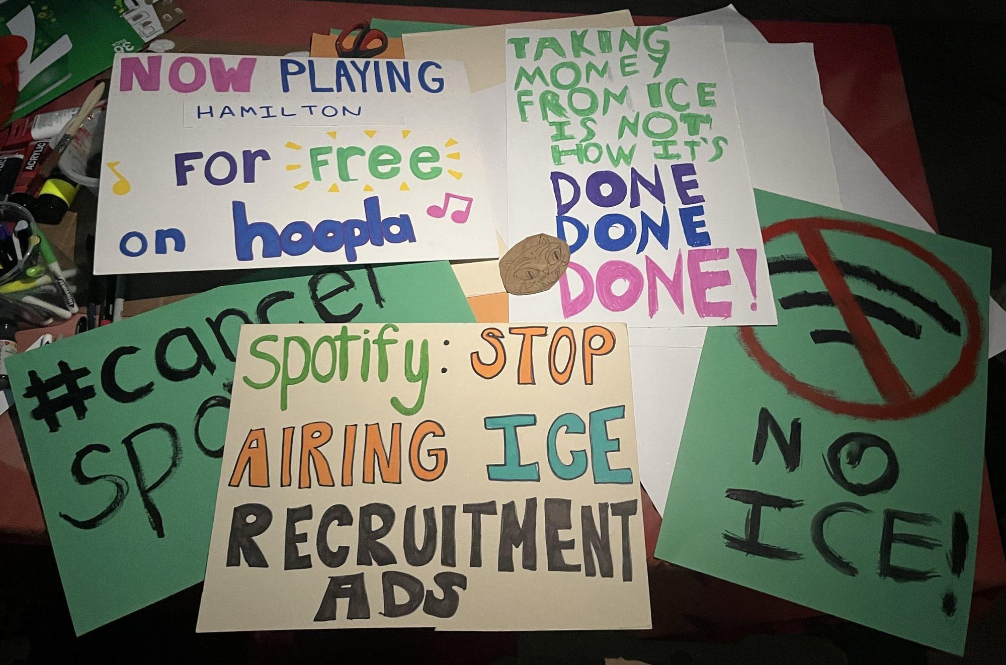 Spotify confirms they're no longer running ICE-recruitment ads