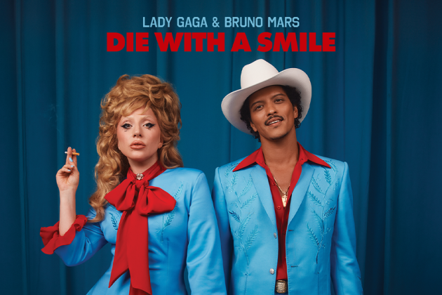 Lady Gaga and Bruno Mars team up for the first time on their soulful new single "Die With a Smile"