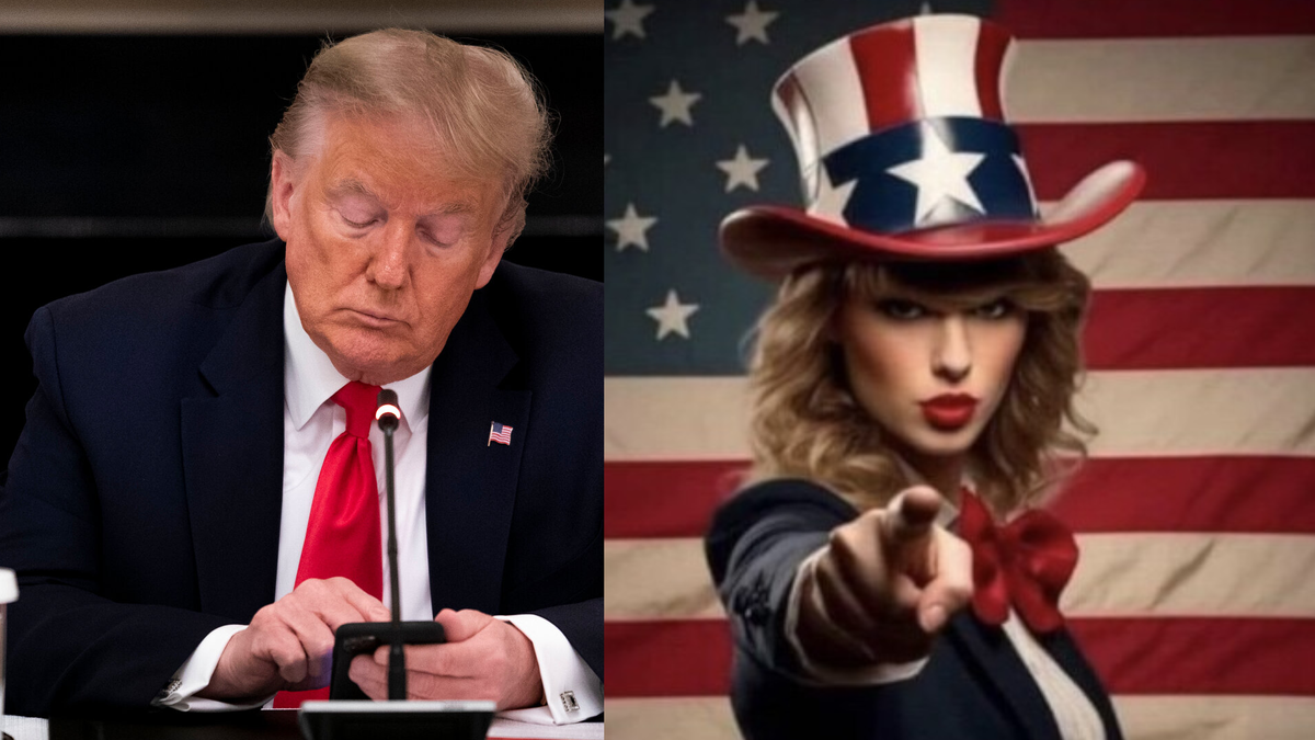 Donald Trump accepts endorsement from AI-Generated Taylor Swift fans