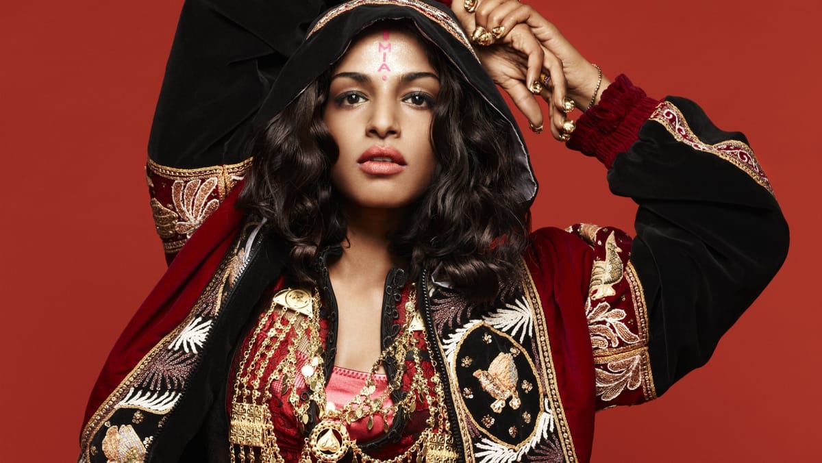 M.I.A. "preaches" to perplexed audience at SF's Portola Festival