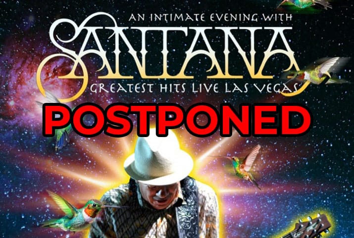 Carlos Santana breaks finger in fall at home, forced to postpone upcoming Las Vegas residency