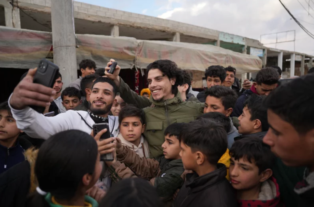 Abdel Basset al-Sarout's music once banned in Syria, now rings through the streets