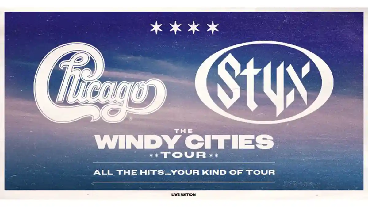 Chicago and Styx announce co-headlining U.S. tour for Summer 2026