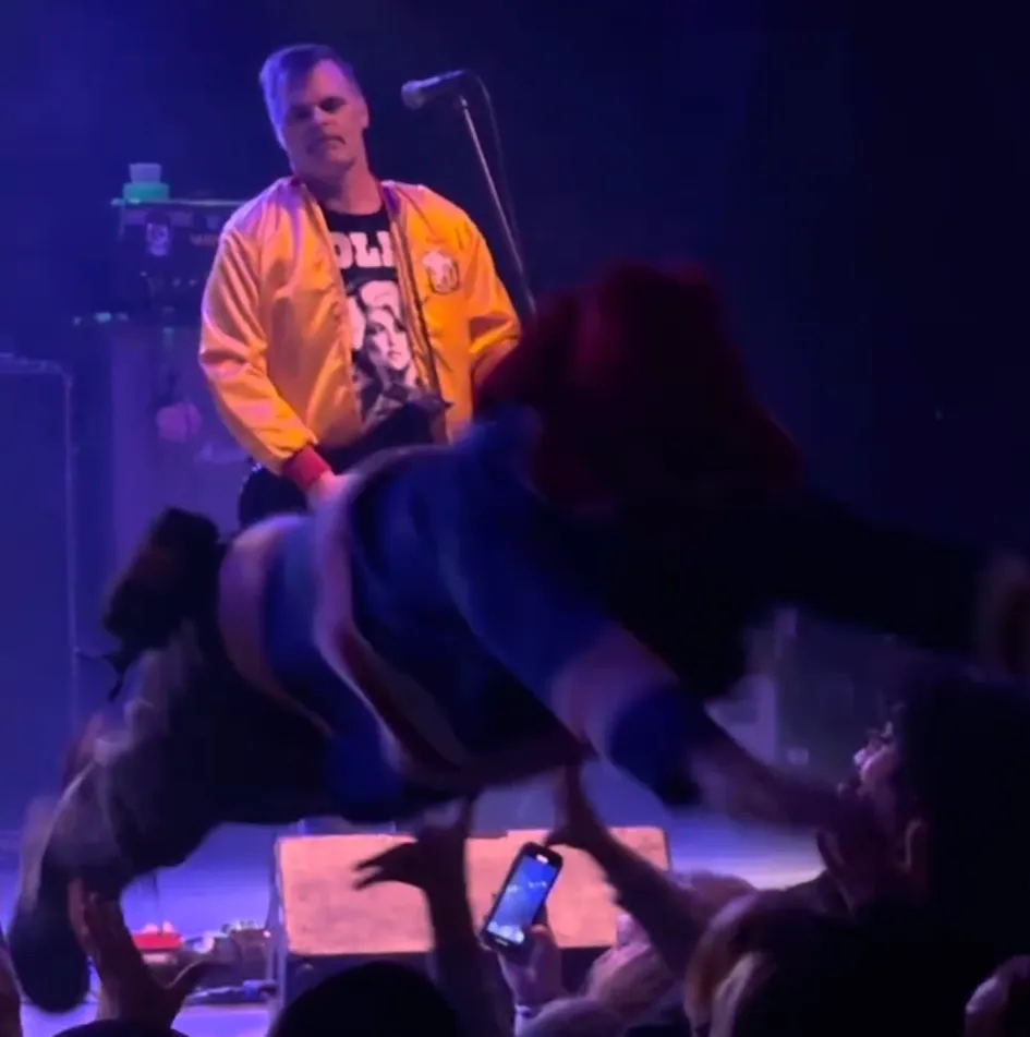 Guess what song Local H was performing when no one caught their stage diver