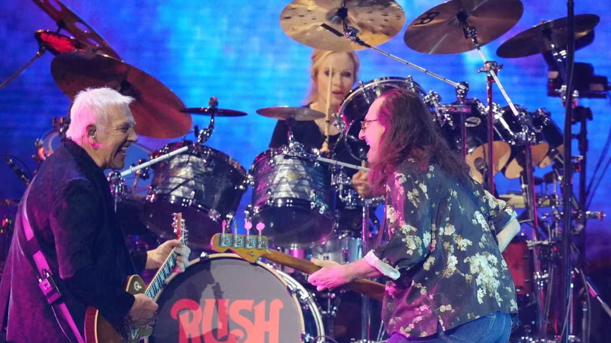 Rush unveil new drummer in surprise Juno Awards performance
