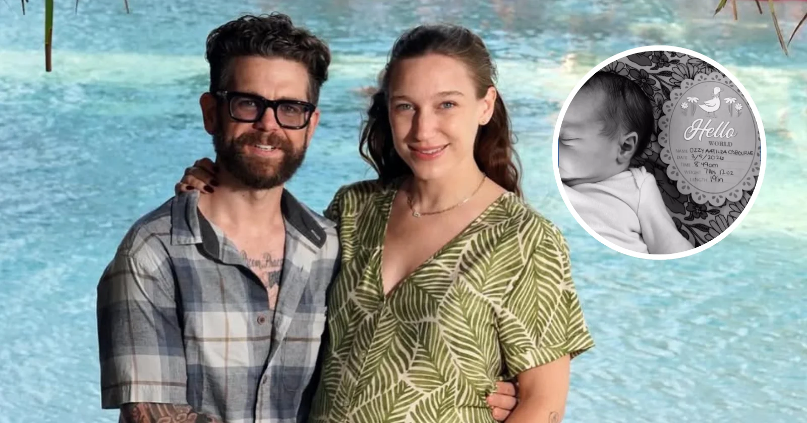 Jack Osbourne names newborn daughter Ozzy in tribute to late rock legend