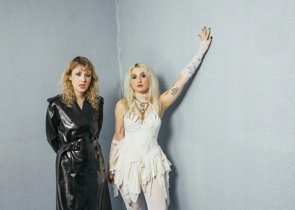 Lambrini Girls put the Epstein class on blast with new single "Cult of Celebrity"