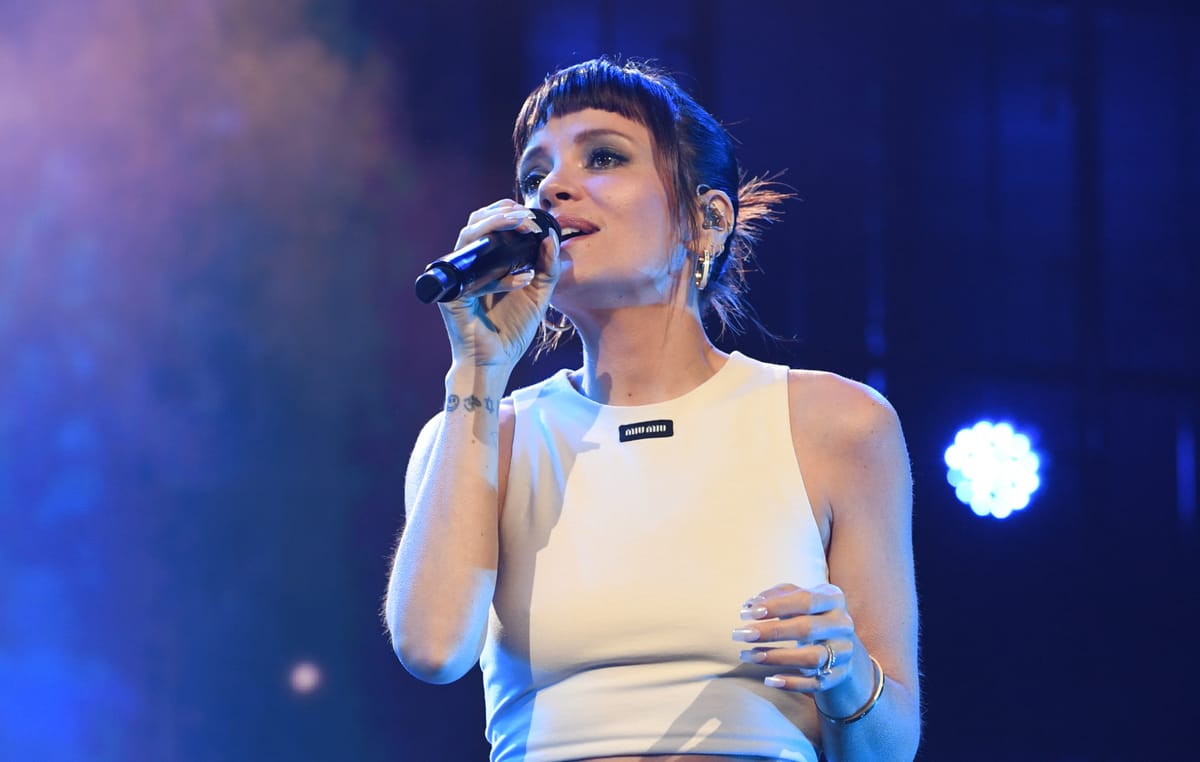 Lily Allen's Halloween costume is every pop star's nightmare