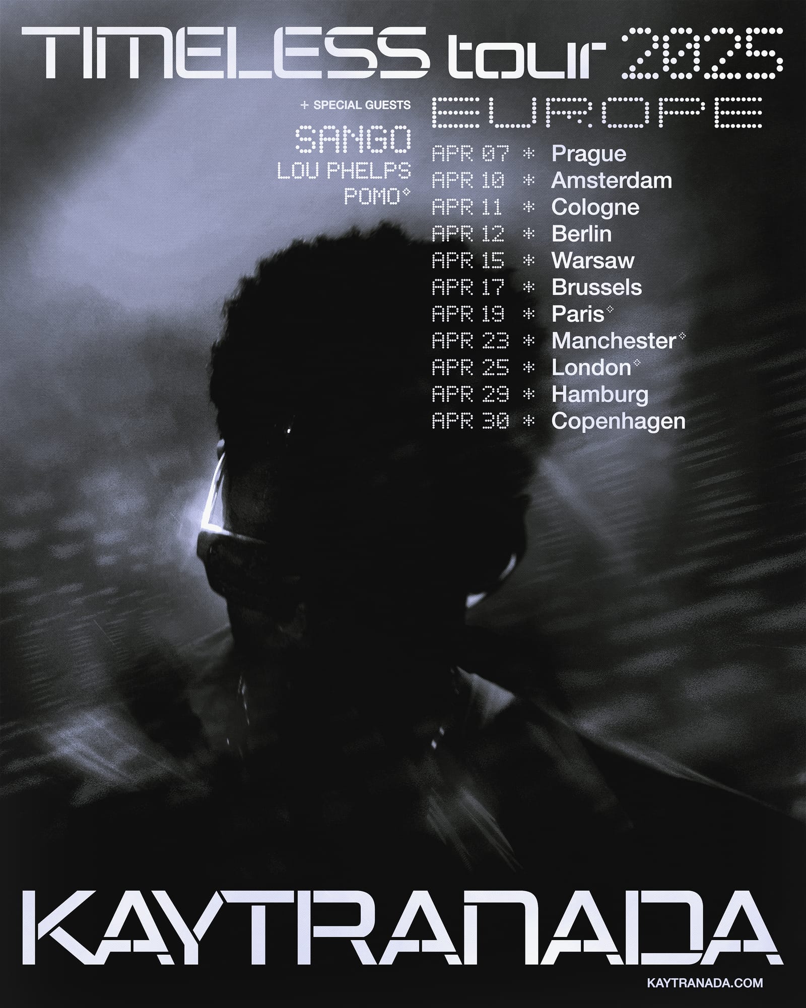 KAYTRANADA adds two UK shows for the Timeless 2025 European tour