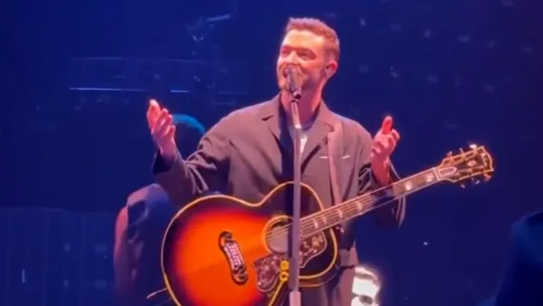 Justin Timberlake comments on DWI arrest to fans in Chicago