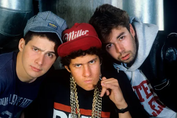 The Beastie Boys got high and smashed open their gold record... except the music wasn't theirs