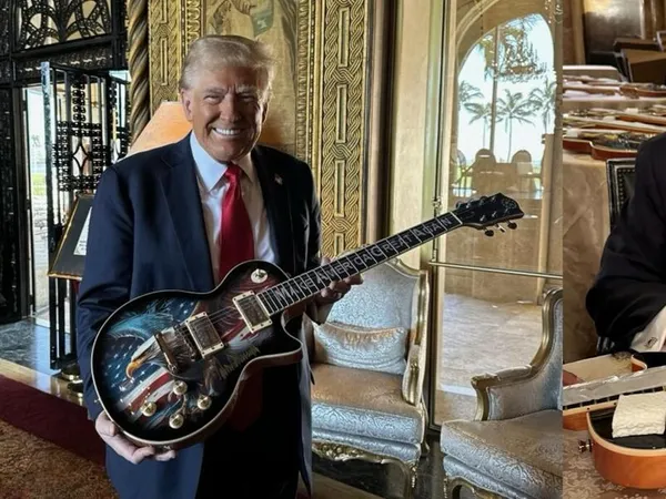 Gibson sends cease and desist letter to Trump Guitars over Les Paul trademarked shape