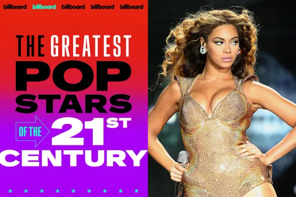 Beyoncé named Billboard's greatest pop star of the 21st century