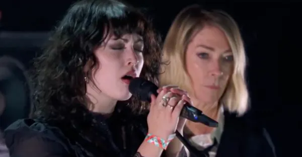 Violet Grohl leads Nirvana along with Joan Jett, Kim Gordon, and St. Vincent at FireAid