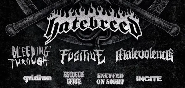 Hatebreed, Bleeding Through, and Fugitive announced for revamped Summer Slaughter Tour