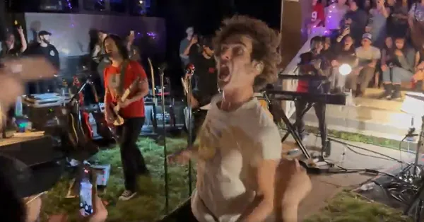 All-American Rejects throw wild house party show, police shut it down mid-set
