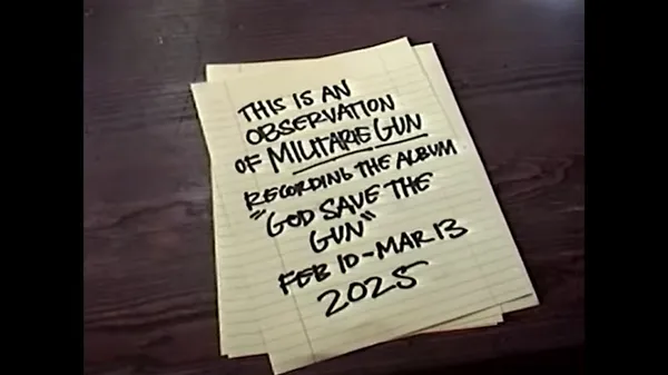 Militarie Gun share behind-the-scenes film 'The Goal Is Crying' ahead of new album 'God Save the Gun'