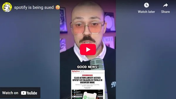 spotify is being sued 😳