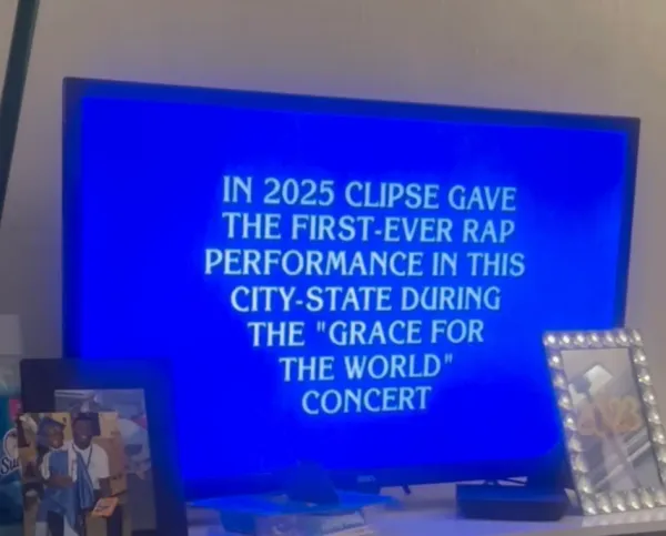 Pusha T reacts to Jeopardy!'s first-ever Clipse clue