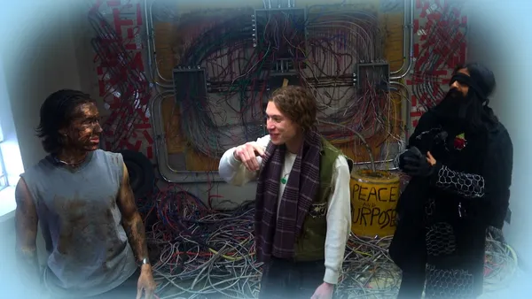 Featured image for Crack Cloud announce double-album 'Peace and Purpose', share new track "SAFE ROOM"