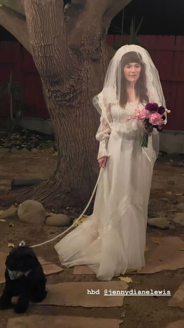 Featured image for Jenny Lewis turned 50 and married her dog