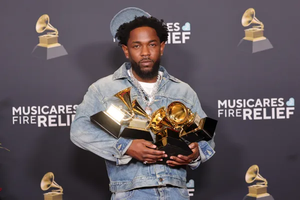 Kendrick Lamar becomes most awarded rapper in Grammy history