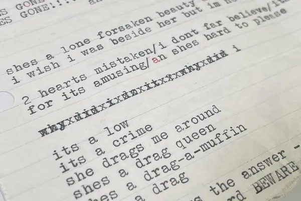 Draft Bob Dylan lyrics found in Allen Ginsberg book expected to fetch up to $53,000 at auction