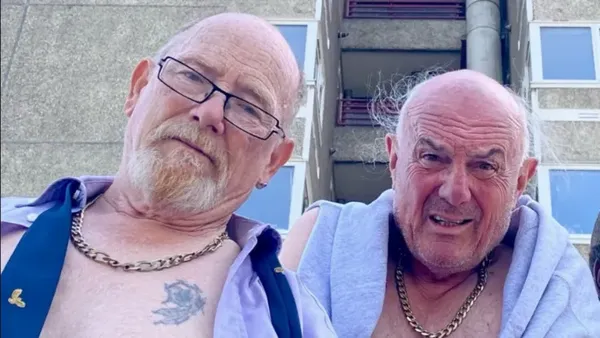 When rap meets acrobatics: Pete & Bas recover from onstage incident