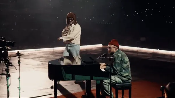 Bad Bunny performed two Gorillaz songs with Damon Albarn