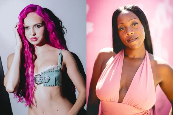 ADÉLA condemns fans for tearing down Rachel Chinouriri's album posters